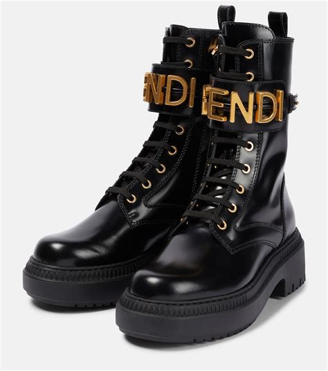 fendi fendigraphy boots|Fendi ladies shoes.